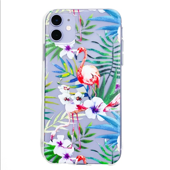 2/$10 iPhone 11 Pro Max Case Flamingo Floral Case - Picture 2 of 9